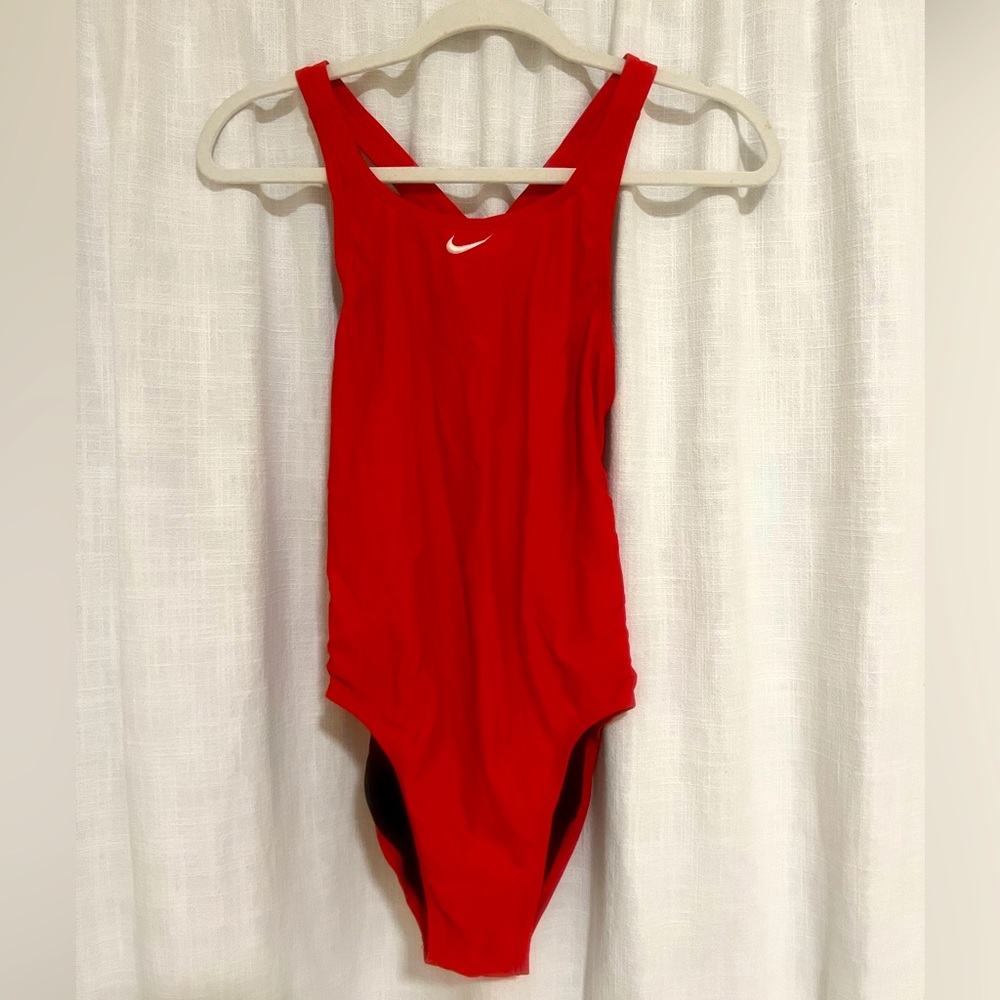 Classic Red Women’s Speedo One Piece Swimsuit
